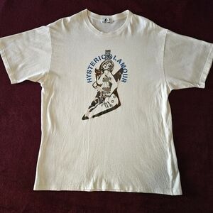Hysteric Glamour Embroidered Tee